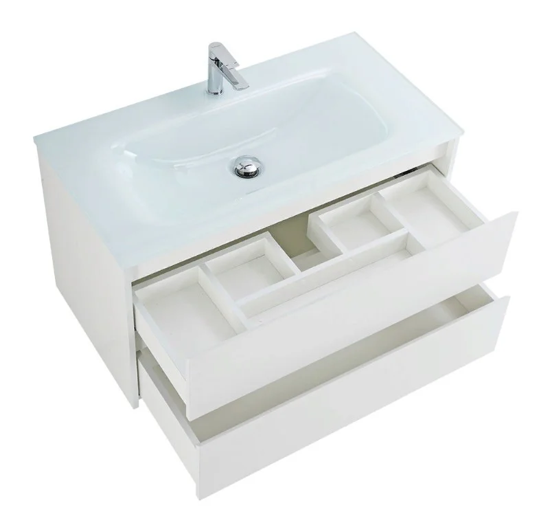 Приобрести тумба подвесная с раковиной belbagno kraft-900-2c-so-bo 90 см, bianco opaco