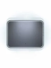 Continent Зеркало с подсветкой Isten 90х70 см, бесконтактный включатель, белое