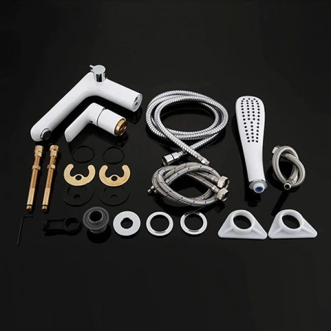 Приобрести gappo смеситель на борт ванны g1148, 3 отверстия, белый/хром 85065