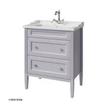 Caprigo Тумба с раковиной ALBION CONCEPT 70 см, фиолетовая