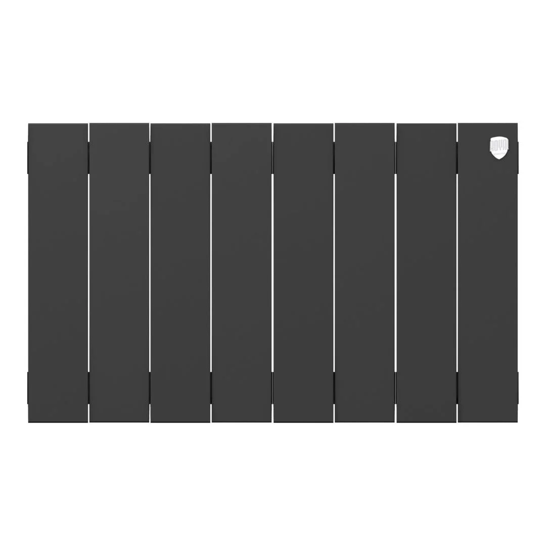 Приобрести royal thermo радиатор биметаллический pianoforte 300 /noir sable ( черный графит ) - 8 секц.