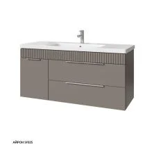 Caprigo Тумба с раковиной MONBAR 120 см, левая, айрон