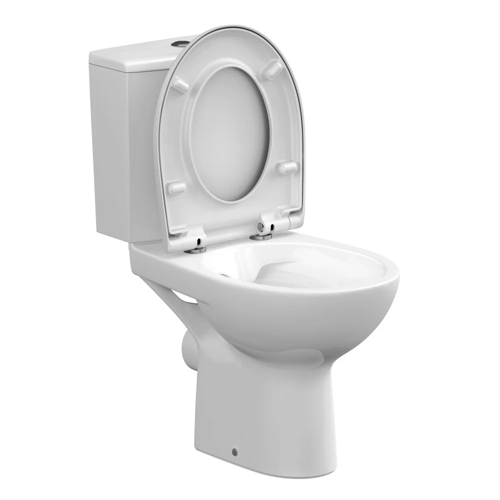 Приобрести напольный унитаз-компакт cersanit nature clean on 011 + крышка с микролифтом