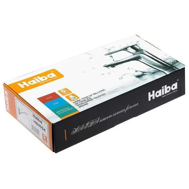 Приобрести haiba смеситель для кухни 256 мм, хром hb-4904