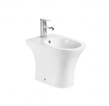 Azario Напольное биде FRETTA ROUND, белое AZ1217C