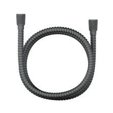 Шланг для душа в металлической оплётке 1500 мм WONZON & WOGHAND, Темный графит (WW-88RG02-1500-BGM)