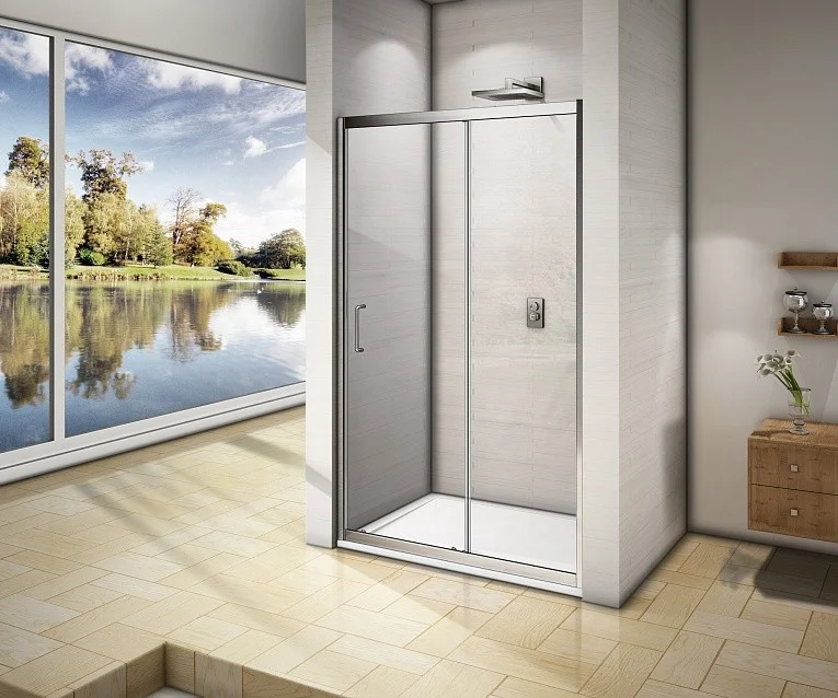 Приобрести bas душевая дверь neo 1400х1850 мм l\r wtw-140-c-ch