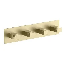 Крючок-4 крючка Timo Selene 17015/17 золото матовое
