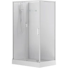 Aquanet Душевая кабина Passion EVO 120x80 см L White