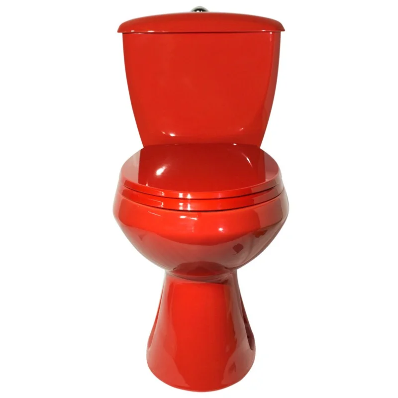Приобрести унитаз-компакт элисса красный у стандарт, сиденье полипропилен