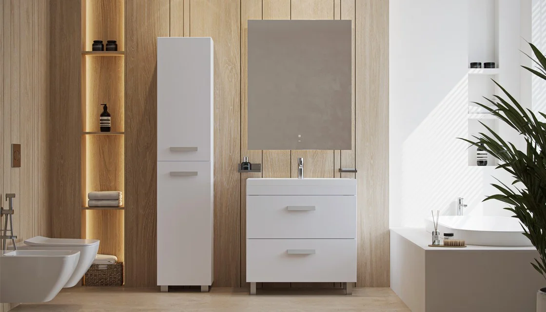 Приобрести тумба напольная с раковиной velvex orlando 80 см белый/матовый tnorl.80-211