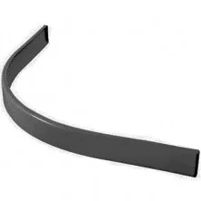 CEZARES Экран для каменного поддона 90х90см TRAY-AS-R-90-100-SCR-NERO