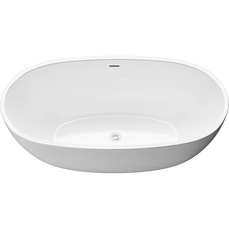 Приобрести grossman отдельностоящая ванна classic 170x87 см, белая gr-2503