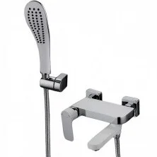 Gappo Смеситель для ванны и душа G3248, белый\хром 86266