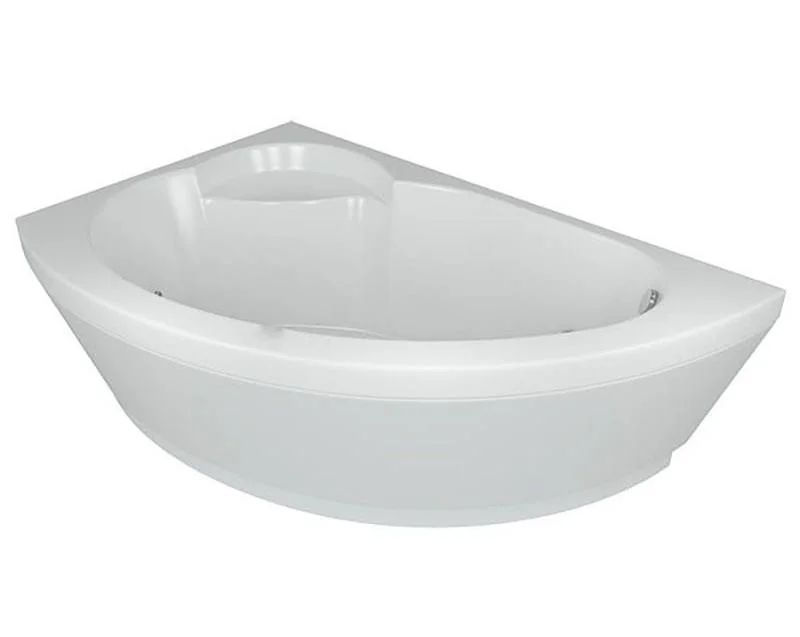 Приобрести акриловая ванна асимметричная aquatek аякс 2 l 170x110 см