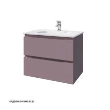 Caprigo Тумба с раковиной SYDNEY 75 см, лиловая, эмаль