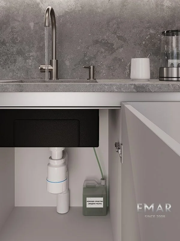 Приобрести emar дозатор для моющего средства, графит дозатор ед-405