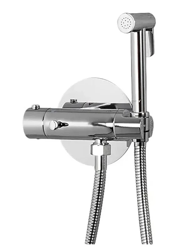 Приобрести gappo смеситель с гигиеническим душем g7290 с термостатом, хром 30097