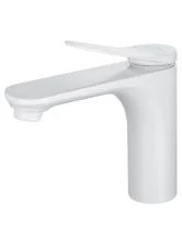 Смеситель для раковины WONZON & WOGHAND, Белый матовый (WW-A40482-MW)