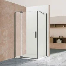 Vincea Душевое ограждение Extra 90х90 см, прозрачное, оружейная сталь VSR-1E809090CLGM