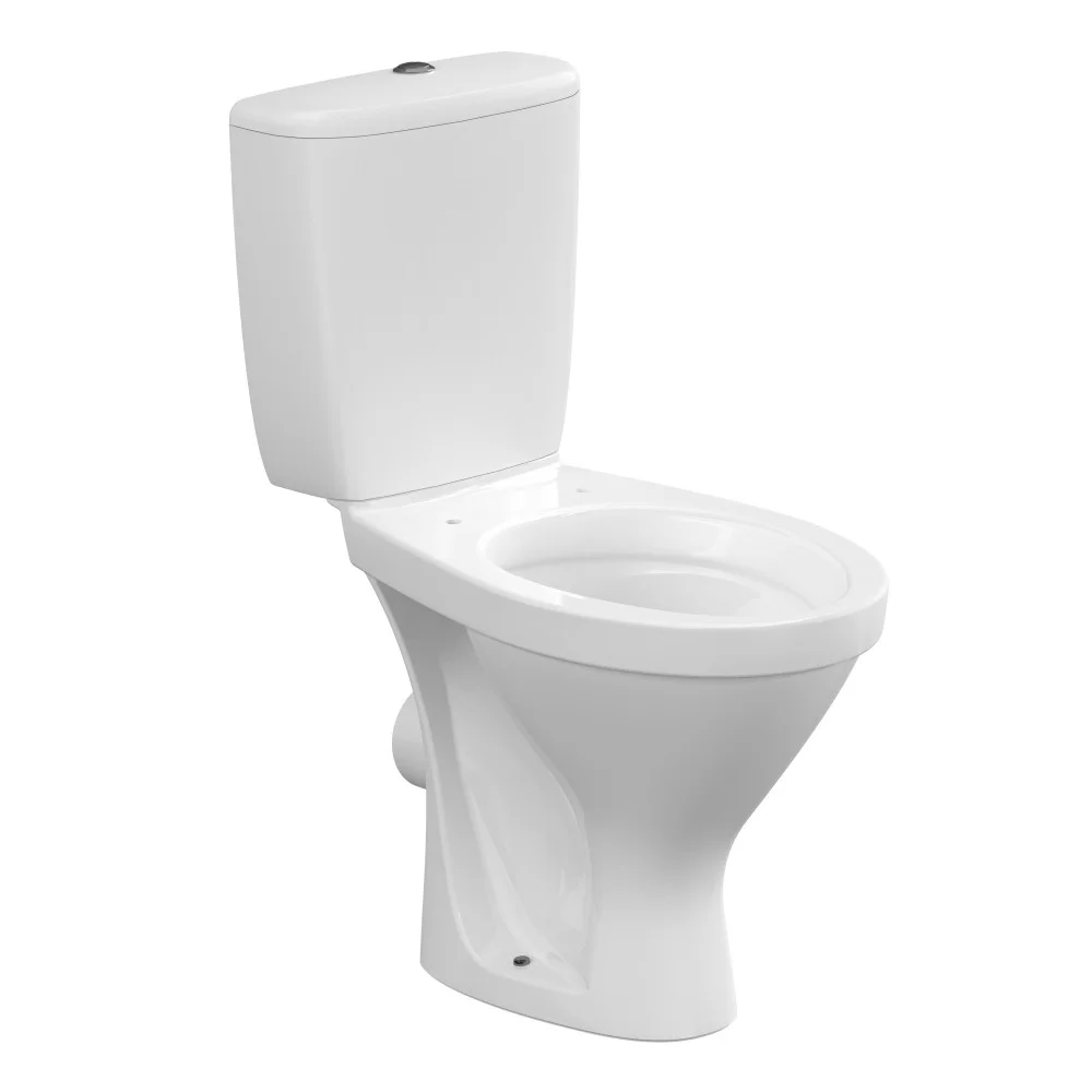 Приобрести напольный унитаз-компакт cersanit trento + крышка полипропилен