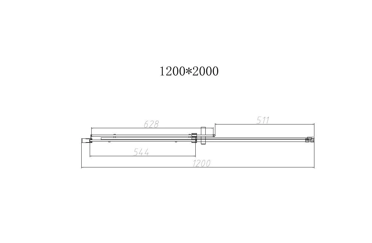 Приобрести vincea душевая дверь dice 120 см, прозрачное, хром vds-4d120cl