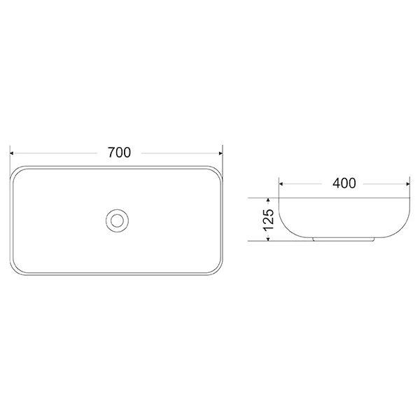 Приобрести mirsant раковина чаша shell-0920 70х40 см, белая ут000055815