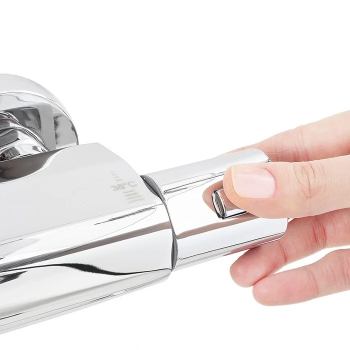 Приобрести iddis смеситель для ванны uniterm 296мм с термостатом, хром unisb02i74wa