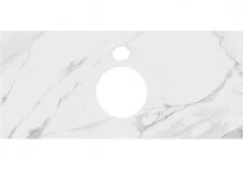 Столешница Kerama Marazzi Plaza Classic Монте Тиберио 100 см PL1.SG507100R/100, белый