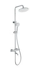 Душевая система с термостатом WONZON & WOGHAND CAPSULE, Хром (WW-B3031-A3-CR)