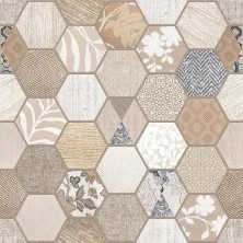 Плитка напольная Alma Ceramica Asteria Многоцветная 41,8