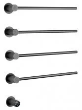 Полотенцесушитель электрический встраиваемый WONZON & WOGHAND MÜNCHEN, Темный графит (WW-A354-GM)