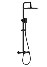 Душевая система WONZON & WOGHAND, Черный матовый (WW-AE33110-MB)