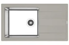 Florentina Кухонная мойка Комби 860х48 см, серая