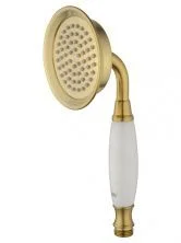 Лейка для душа WONZON & WOGHAND, Брашированное золото (WW-88SC07-BG)