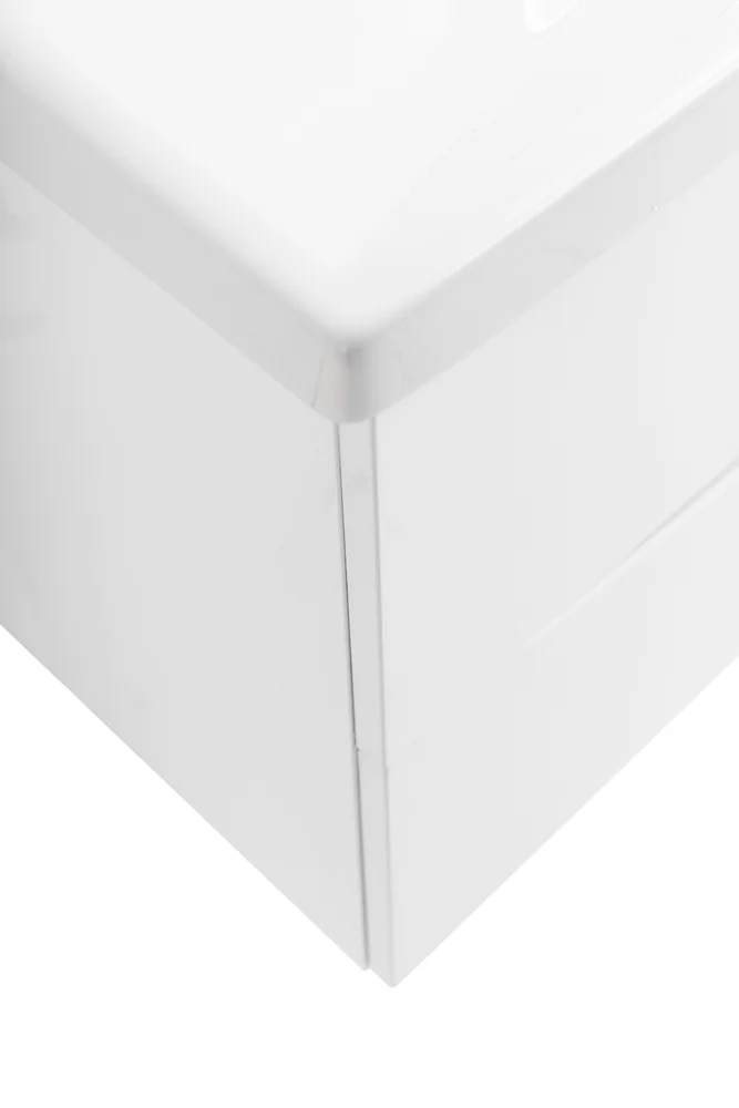 Приобрести belbagno тумба с раковиной marino-cer 80 см, подвесная bianco opaco, белая раковина