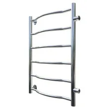 Тругор Водяной полотенцесушитель Лотос П6 500х800 мм ПМ1 с боковым подводом, хром 00-00015925