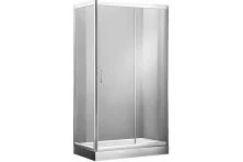 Aquanet Душевое ограждение Alfa NAA1131 150x80, прозрачное стекло