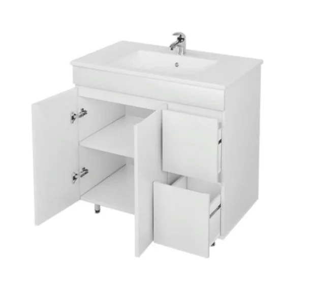 Приобрести mirsant тумба напольная next 80 см с раковиной more-80 ут000086063