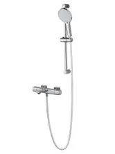 Смеситель для ванны с душем и термостатом WONZON & WOGHAND SOLID, Хром (WW-C2011-A-CR)