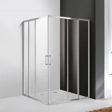 Cezares Душевое ограждение MOLVENO 110х100 см, хром MOLVENO-AH-22-110/100-C-Cr-IV