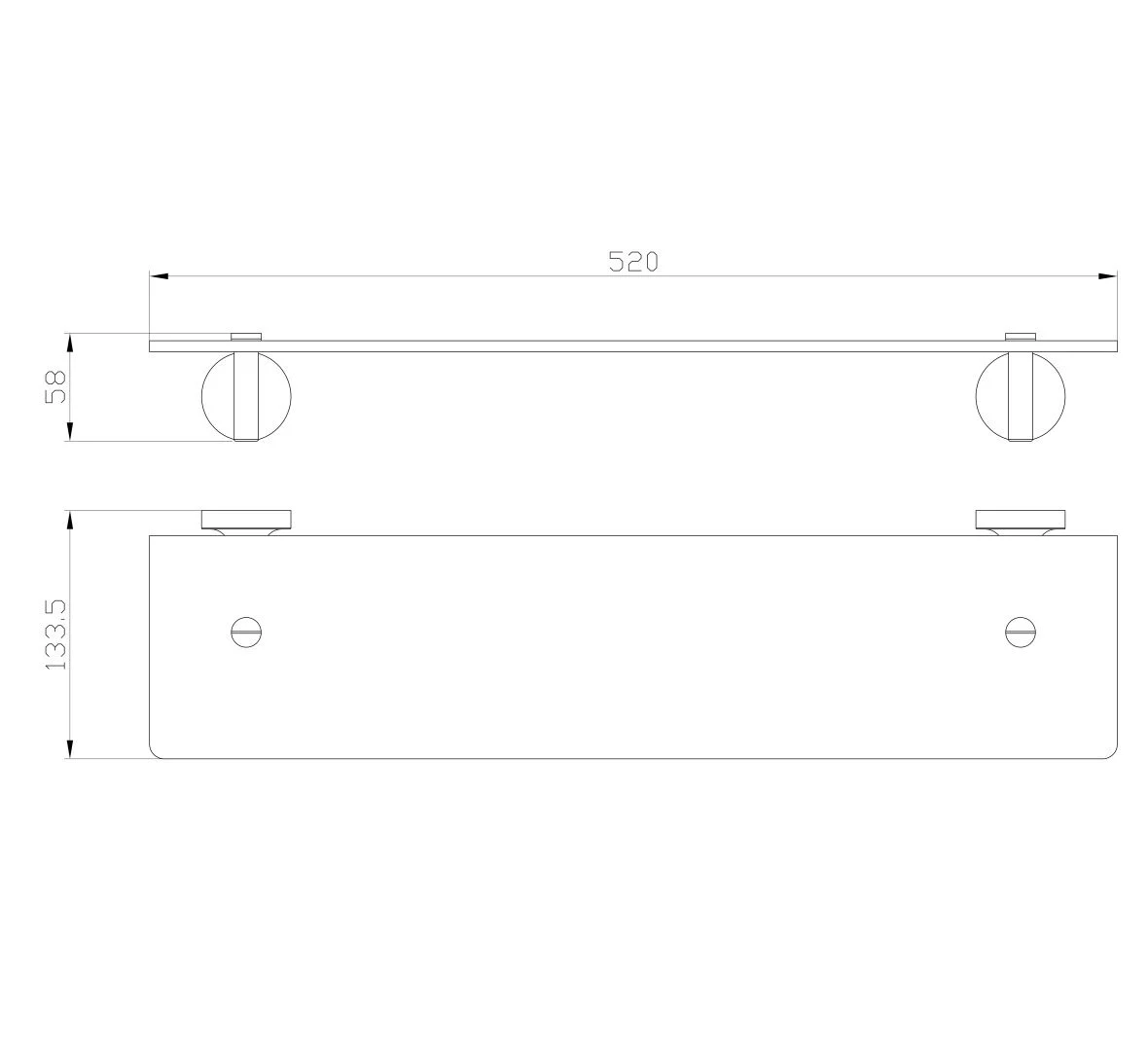 Приобрести полки в ванную комнату