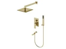 Hayzburg Встраиваемая душевая система, золото HB-1001GO