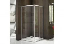 Ограждение душевое Bas Latte CR-80-C-WE 80х80 см
