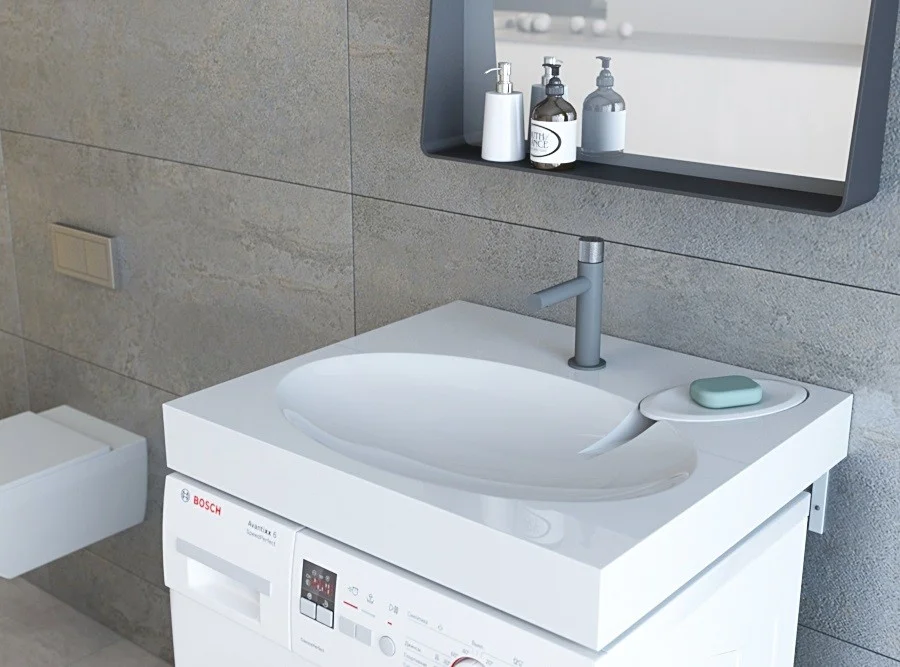 Приобрести раковина над стиральной машиной horké verona 605х602