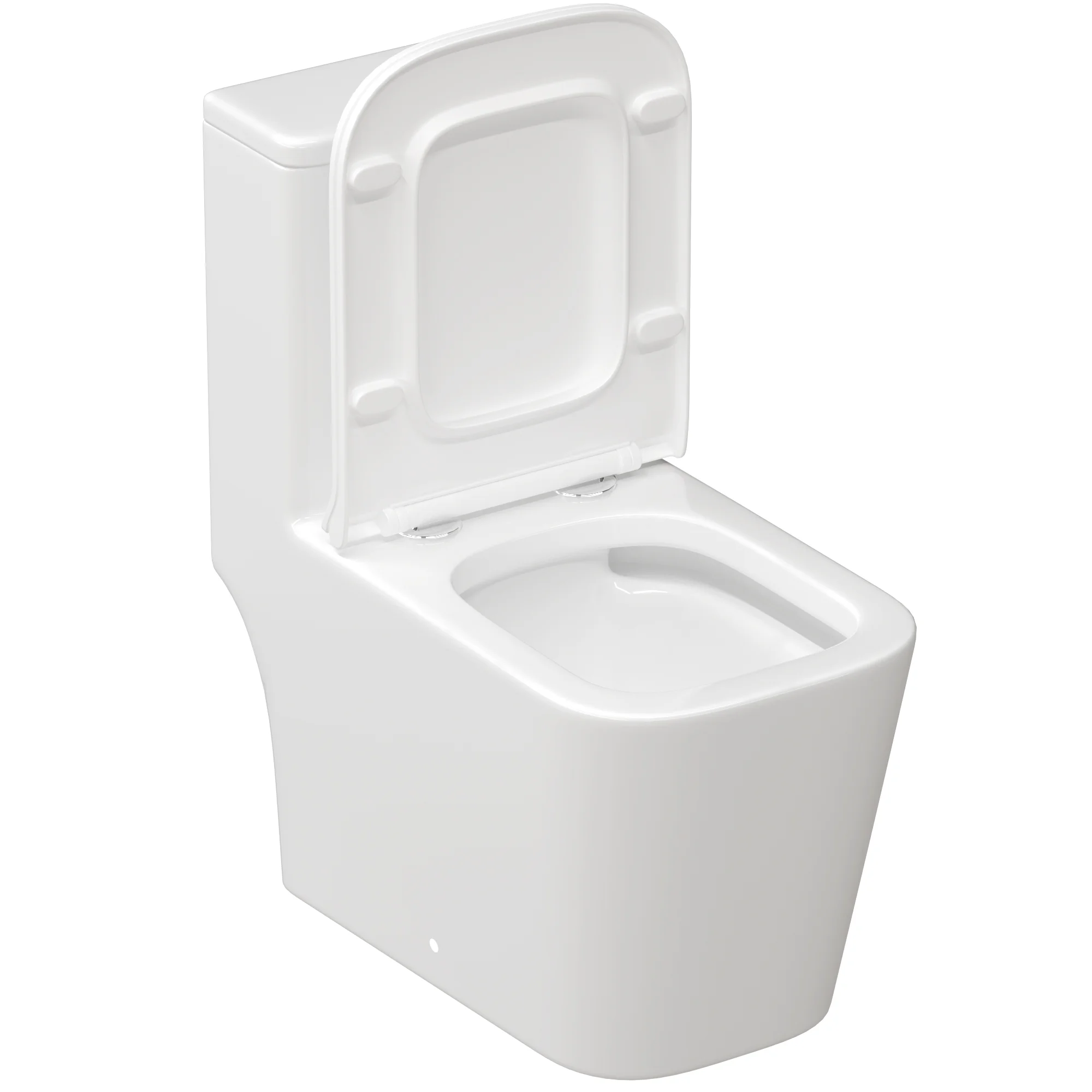 Приобрести triton унитаз моноблок mono 8706, безободковый с тонким сиденьем, микролифт