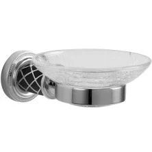 Boheme Мыльница Murano, хром\черный 10903-B-CR