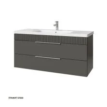 Caprigo Тумба с раковиной MONBAR 120 см, графит