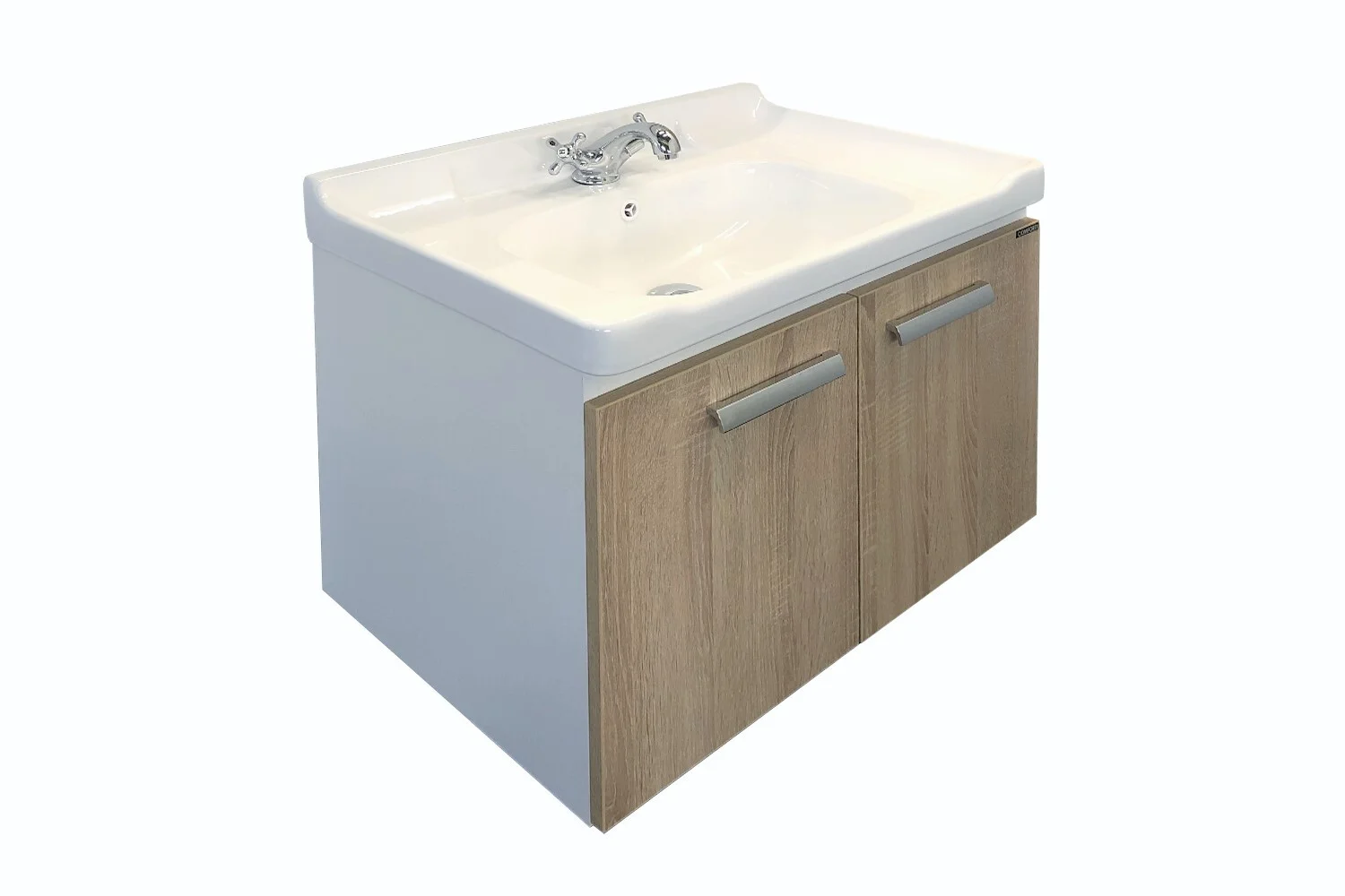 Приобрести сomforty тумба с раковиной "рига-70" дуб сонома