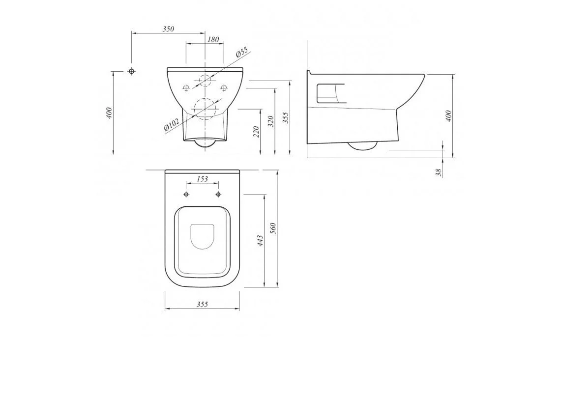 Приобрести подвесной унитаз kale babel с крышкой микролифт